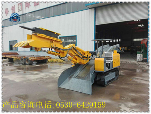 巷道破碎扒渣機(jī),破碎一體扒渣機(jī)視頻